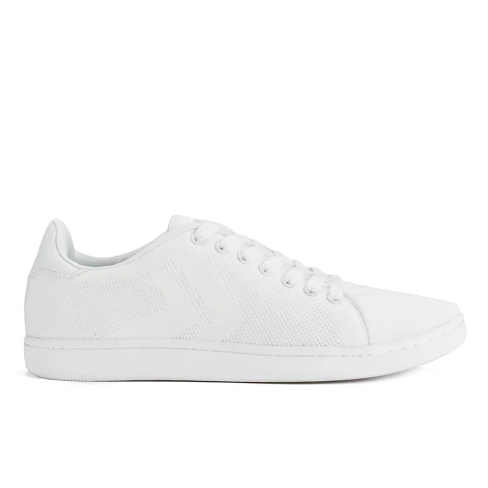 Crosshatch Herren Cross Shot Mesh Trainers - White - UK 12 - Weiß Bild 1
