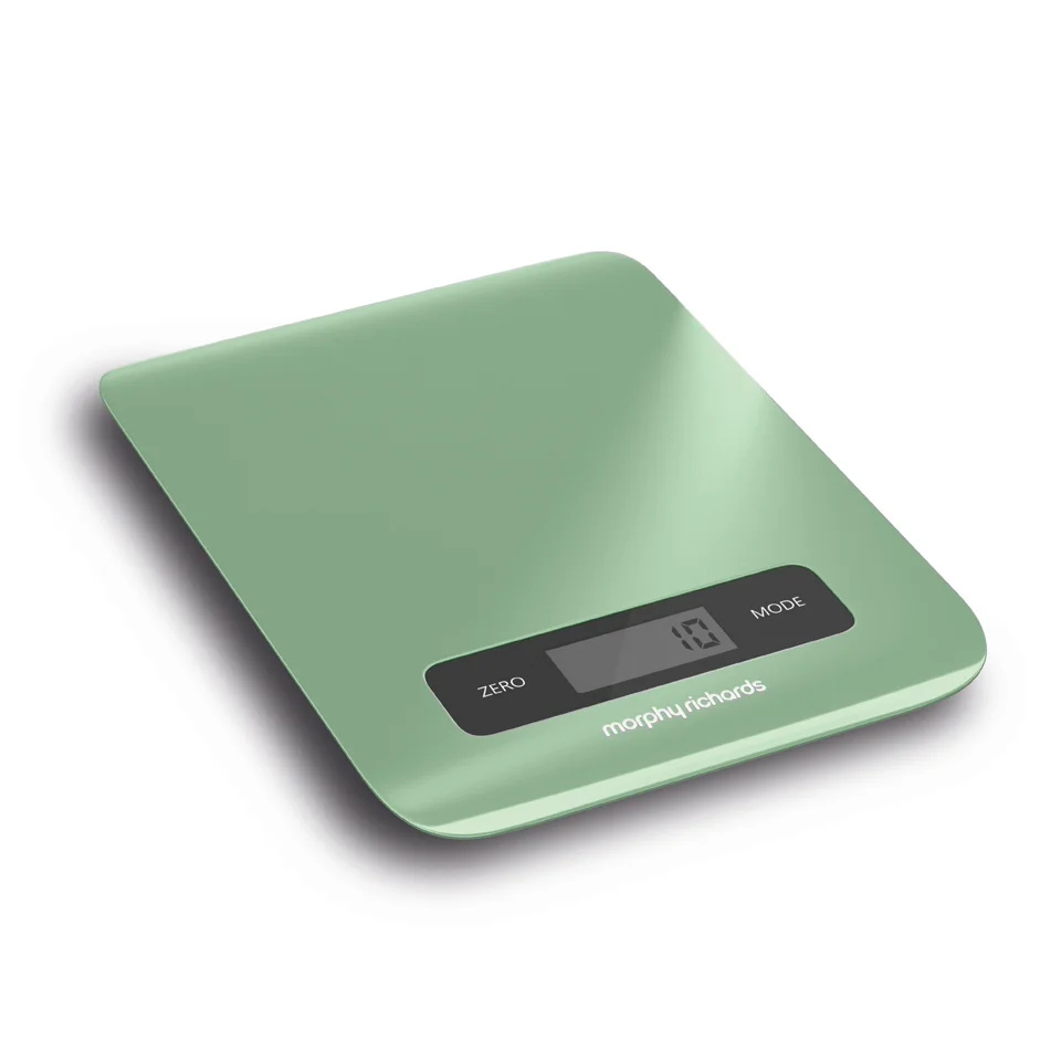 Morphy Richards 974902 Digital Kitchen Scales Sage Green Bild 1