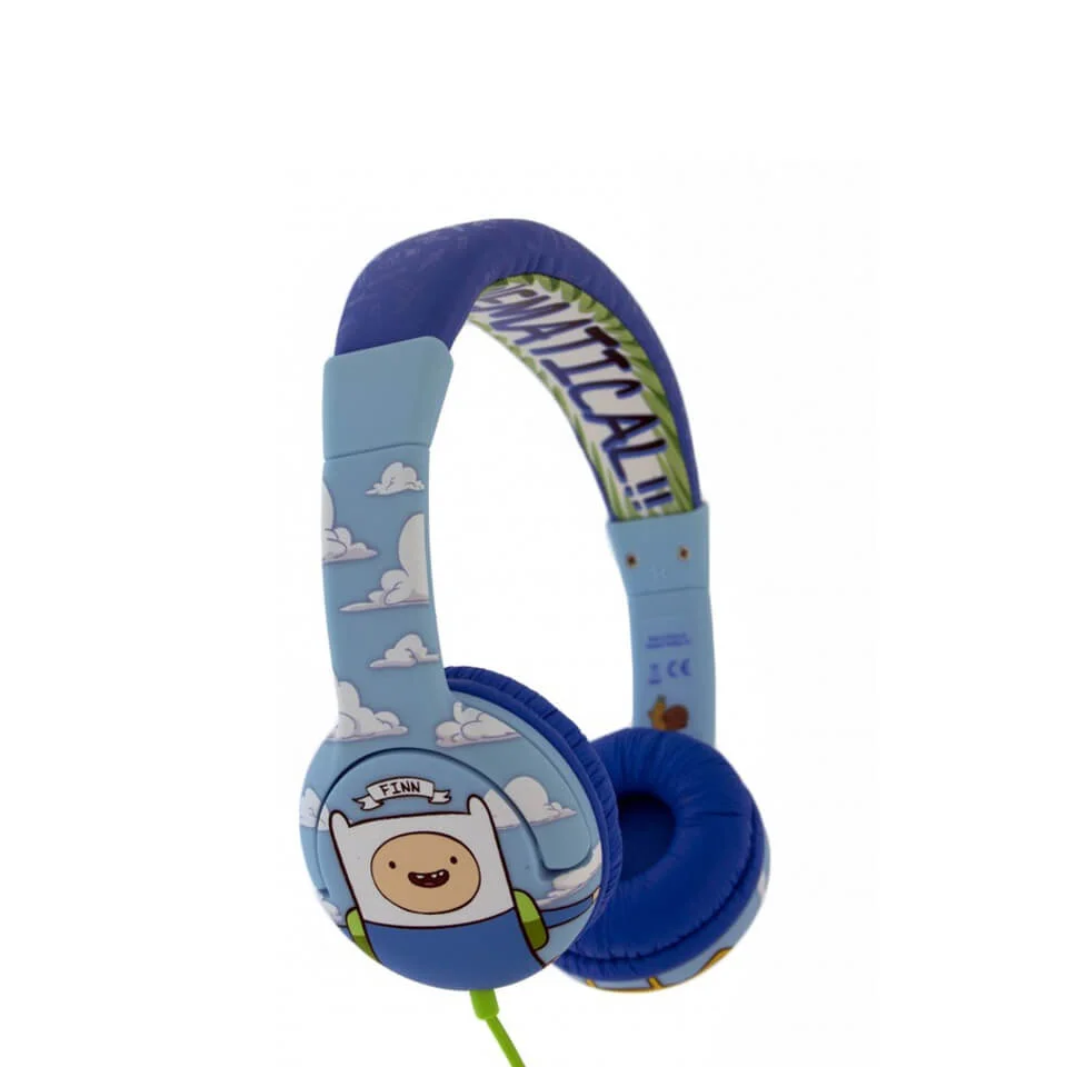 Adventure Time Jake and Finn Mathematical Children's On-Ear Headphones Bild 1