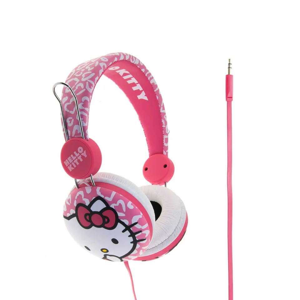 Hello Kitty On-Ear Headphones - Pink Leopard Bild 1