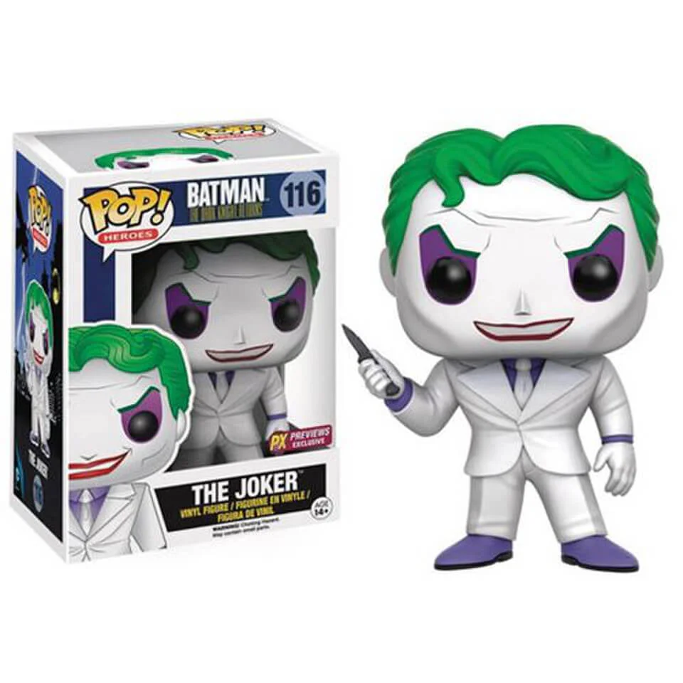 Batman: The Dark Knight Returns Joker Pop! Vinyl Figur - Previews Exclusive Bild 1