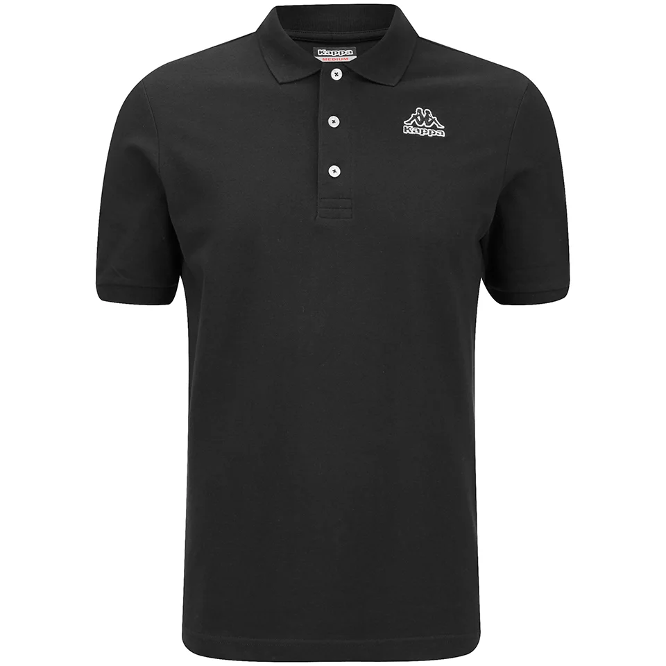 Kappa Men's Omini Polo Shirt - Black - S - Schwarz Bild 1