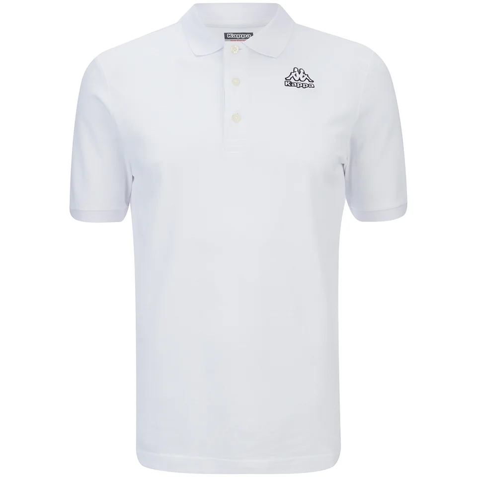 Kappa Men's Omini Polo Shirt - White - S - Weiß Bild 1