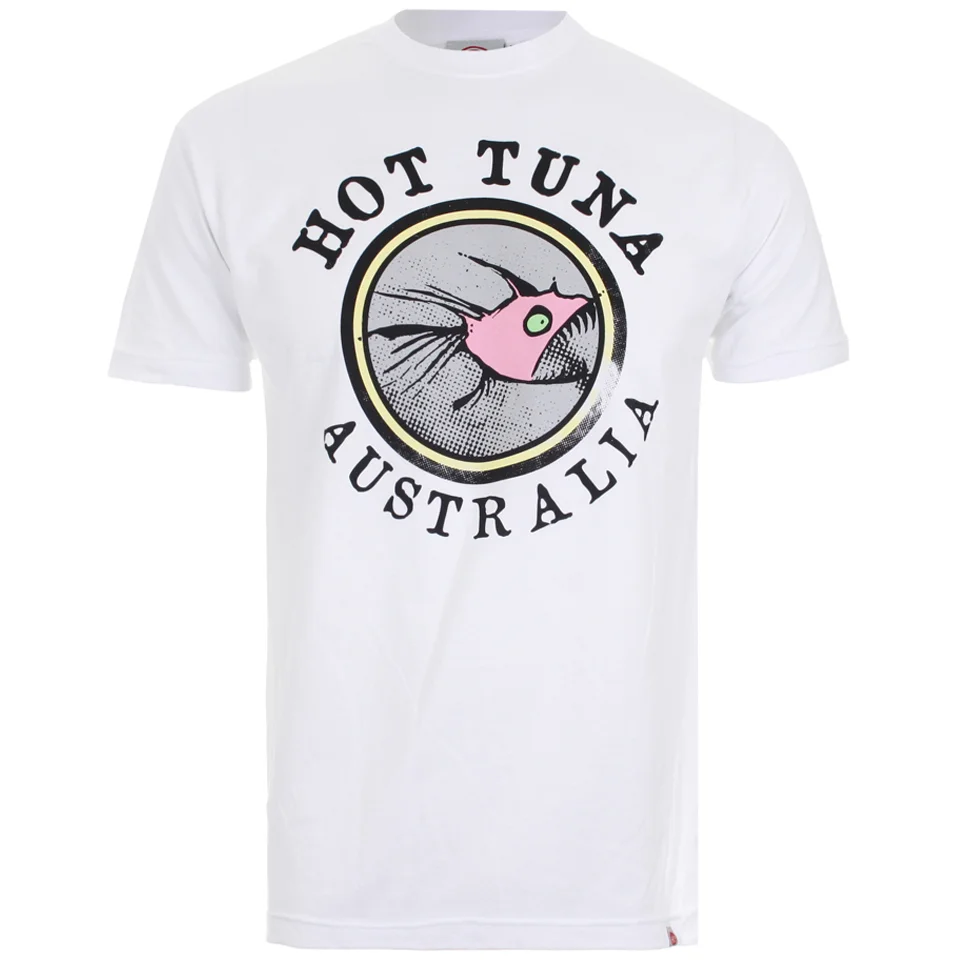 Hot Tuna Men's Australia T-Shirt - White - S - Weiß Bild 1