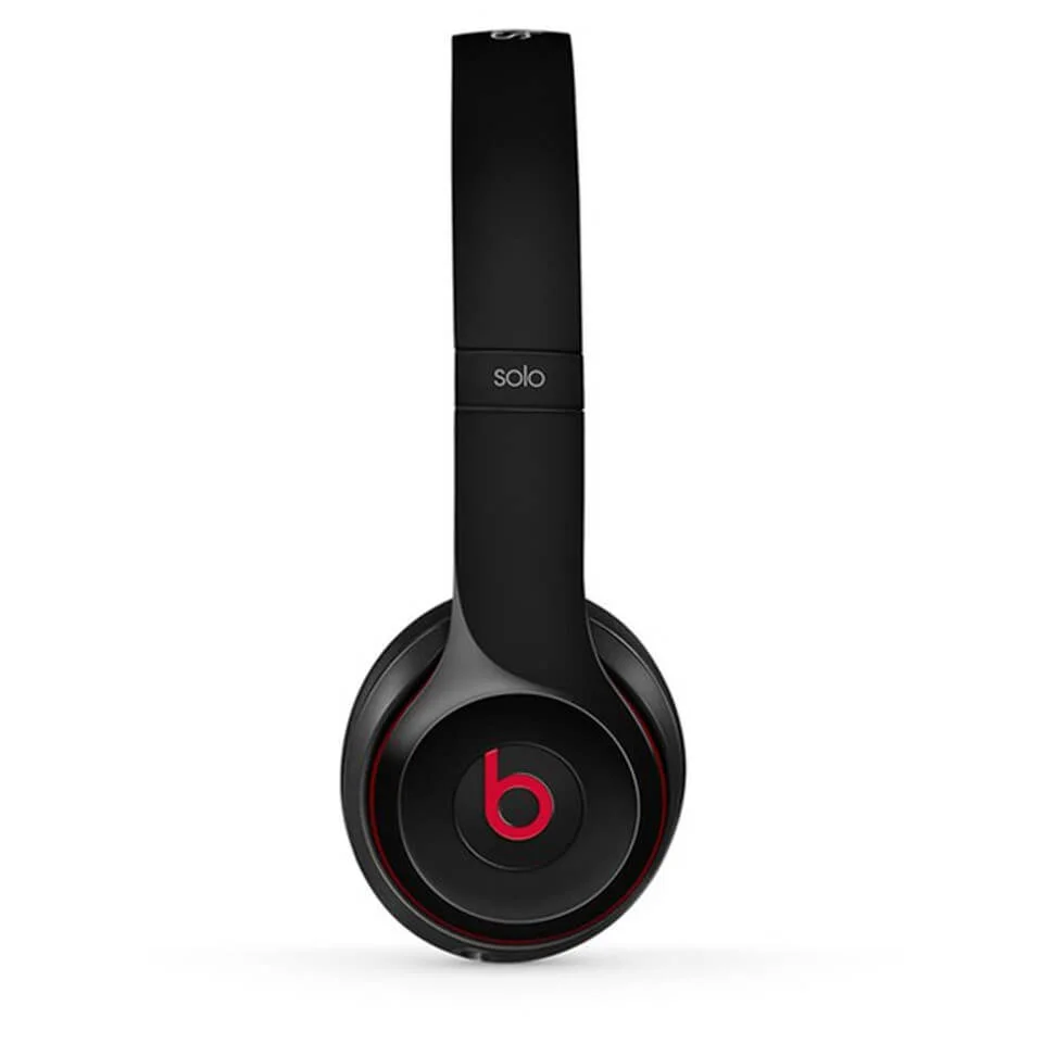 Beats by Dr. Dre: Solo2 On-Ear Headphones - Black (Manufacturer Refurbished) Bild 1