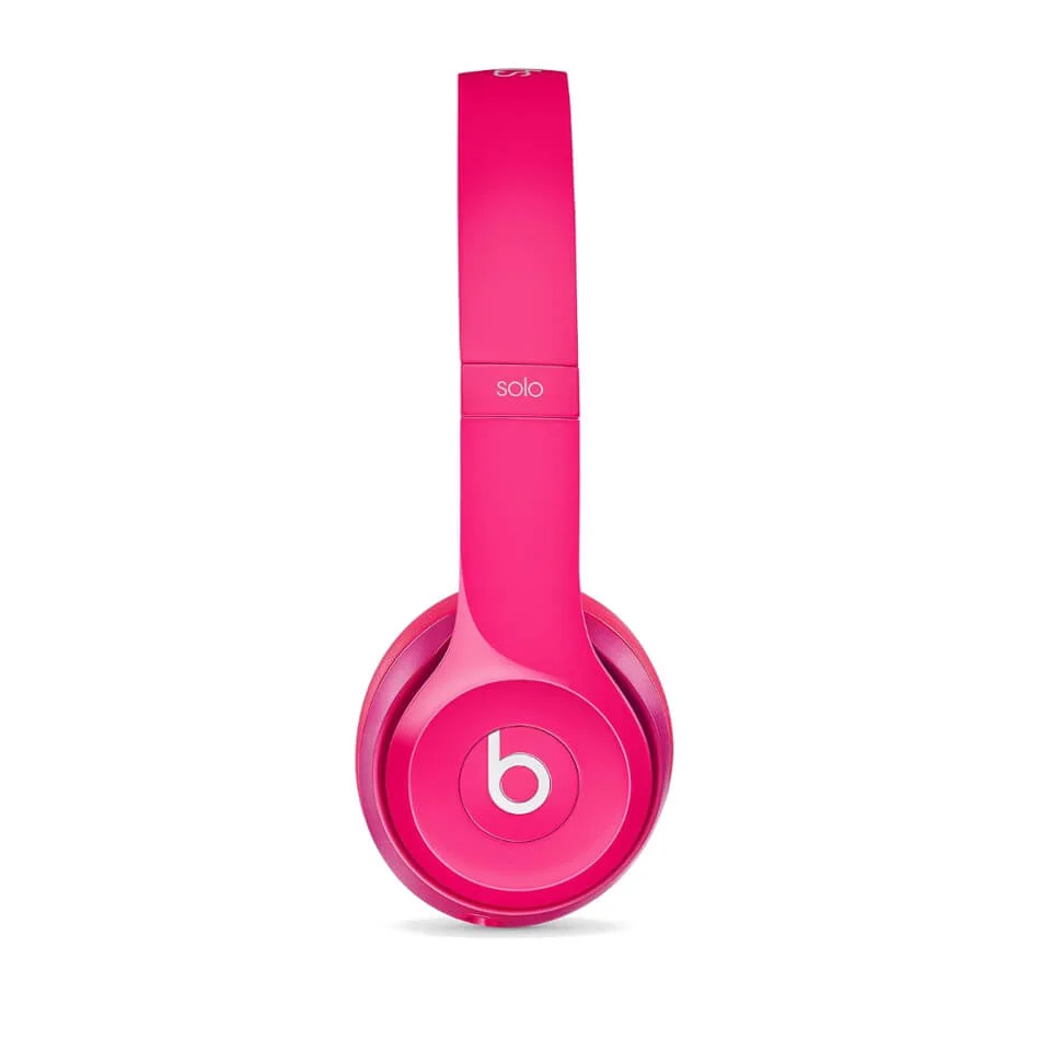 Beats by Dr. Dre: Solo2 On-Ear Headphones - Pink (Manufacturer Refurbished) Bild 1