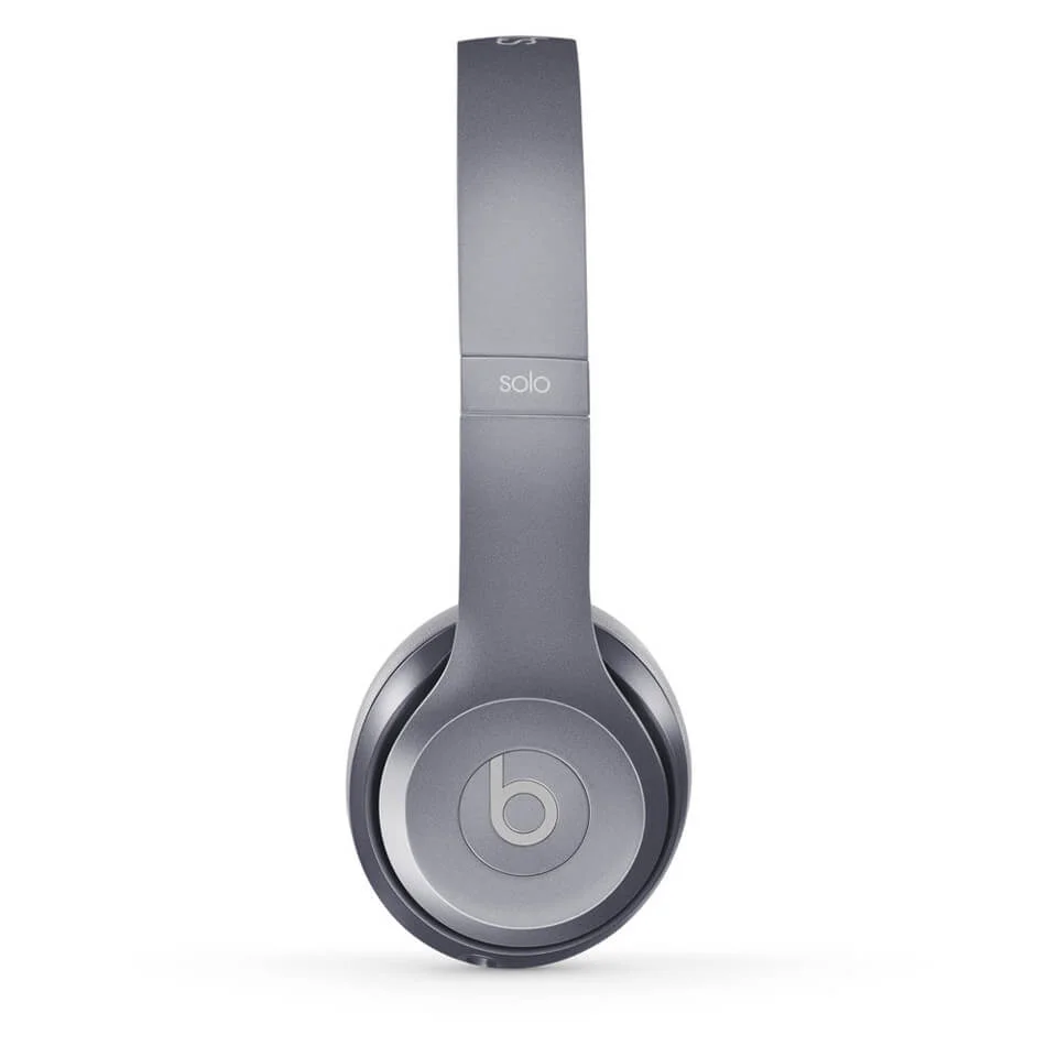 Beats by Dr. Dre: Solo2 On-Ear Headphones - Stone Grey (Manufacturer Refurbished) Bild 1