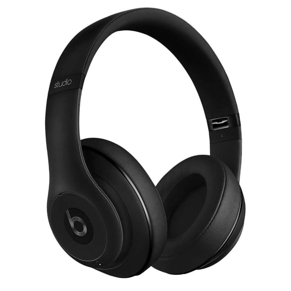 Beats by Dr. Dre: Studio 2.0 Noise Cancelling Headphones with RemoteTalk - Matte Black (Manufacturer Refurbished) Bild 1
