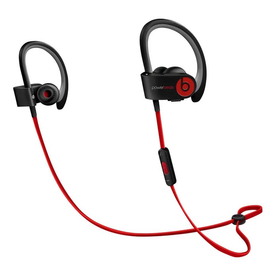 Beats by Dr. Dre: Powerbeats 2 Wireless Active Collection Earphones - Black (Manufacturer Refurbished) Bild 1