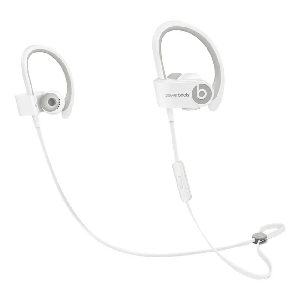 Beats by Dr. Dre: Powerbeats 2 Wireless Active Collection Earphones - White Sport (Manufacturer Refurbished) Bild 1