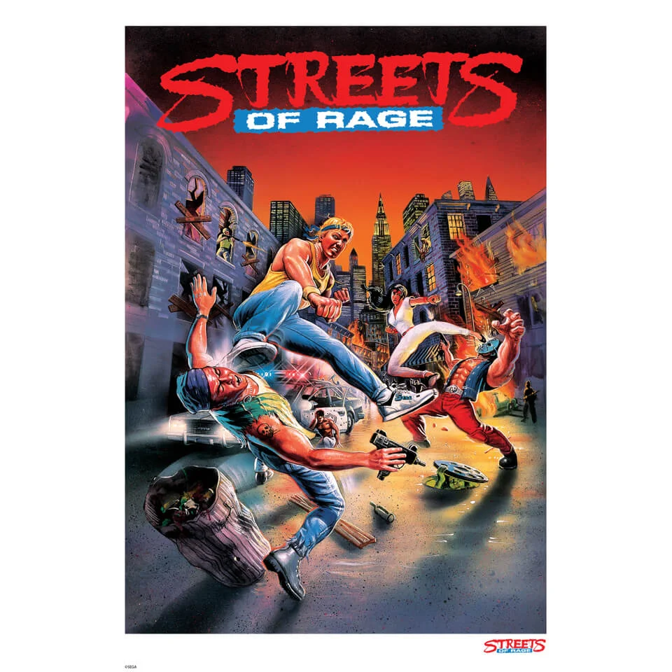Streets of Rage Limited Edition Giclee Art Print - Timed Sale Bild 1
