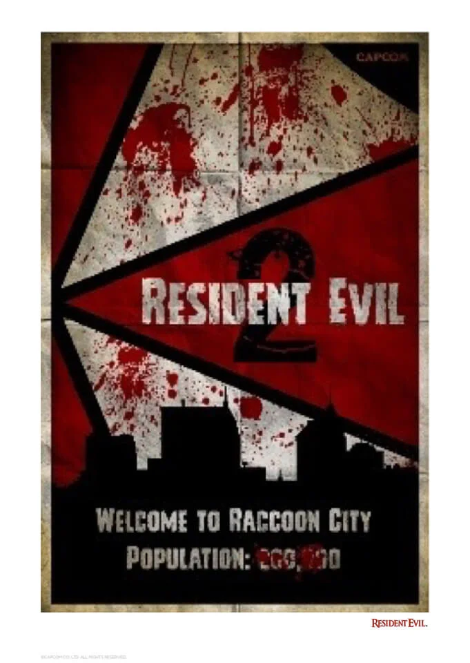 Resident Evil 2 Art Print - 16.5 x 11.7 Bild 1