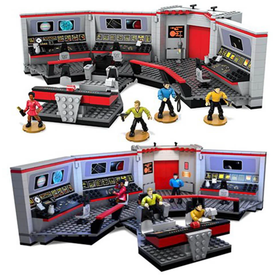 Mega Bloks Star Trek: The Original Series U.S.S. Enterprise Bridge Playset Bild 1