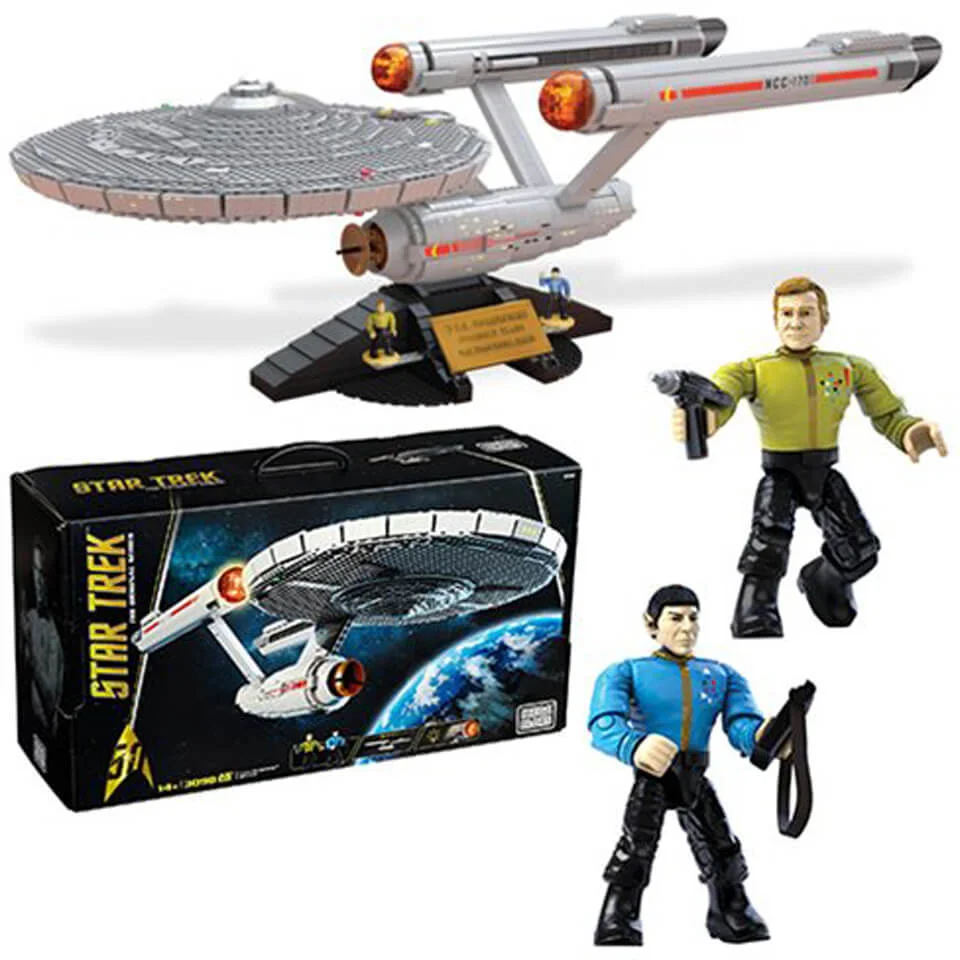 Mega Bloks Star Trek: The Original Series U.S.S. Enterprise NCC-1701 Vehicle Bild 1