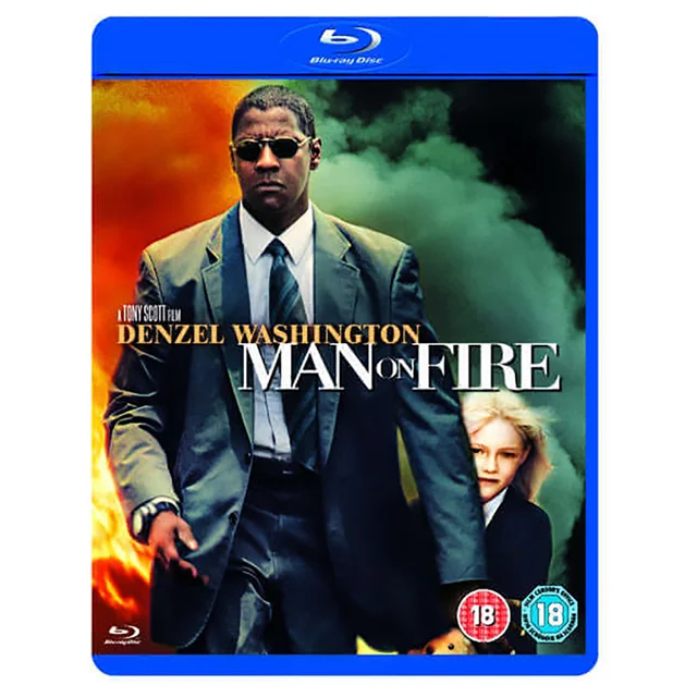 Mann unter Feuer