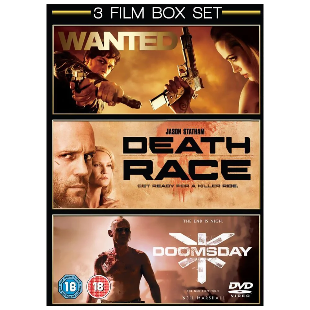 Wanted / Death Race / Doomsday Bild 1