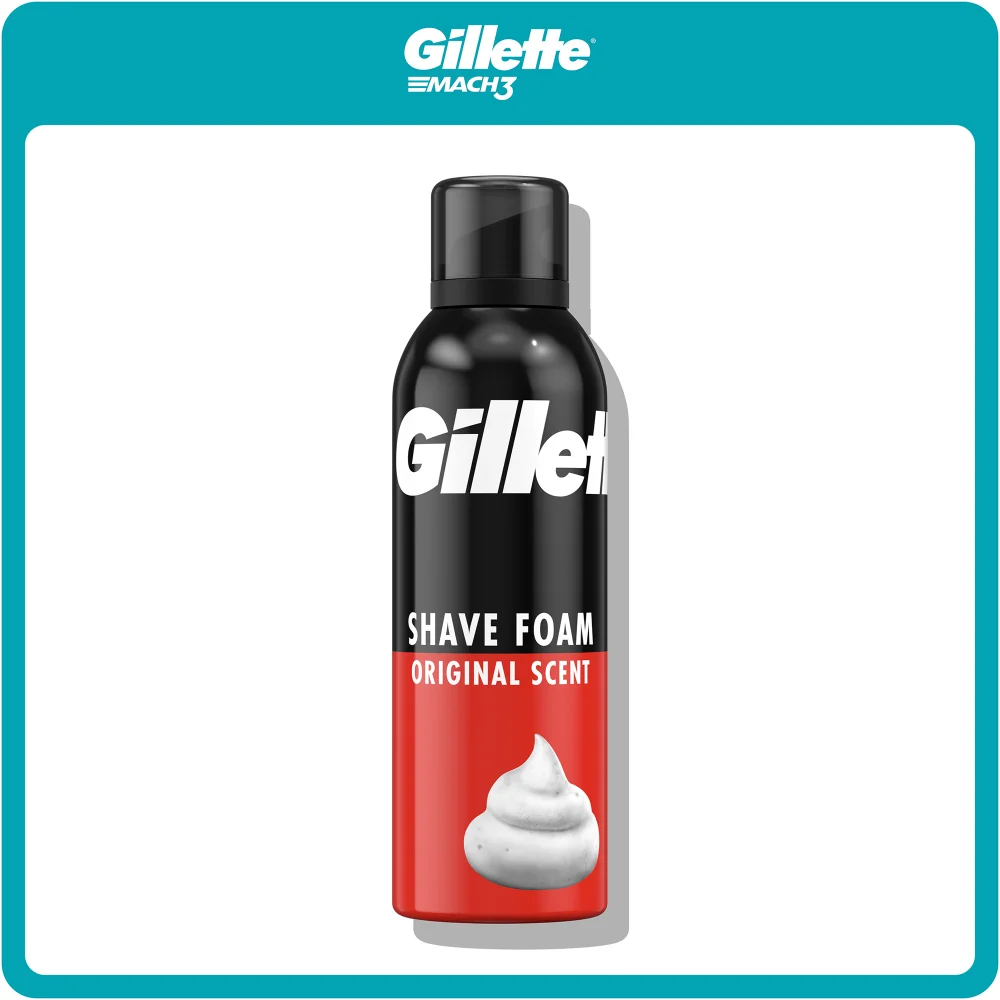 Gillette Shave Foam Regular 200ml Bild 1