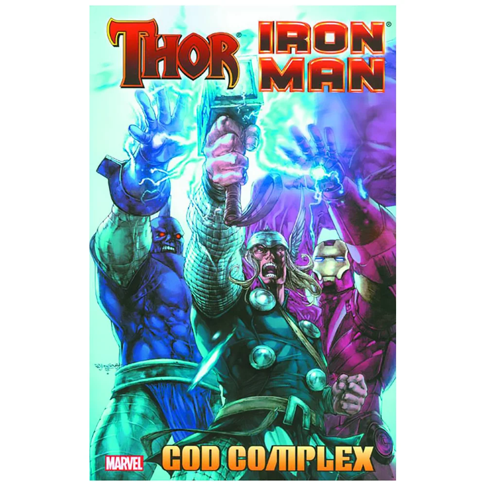 Marvel Comics Thor Iron Man Prem Hardcover God Complex Graphic Novel Bild 1