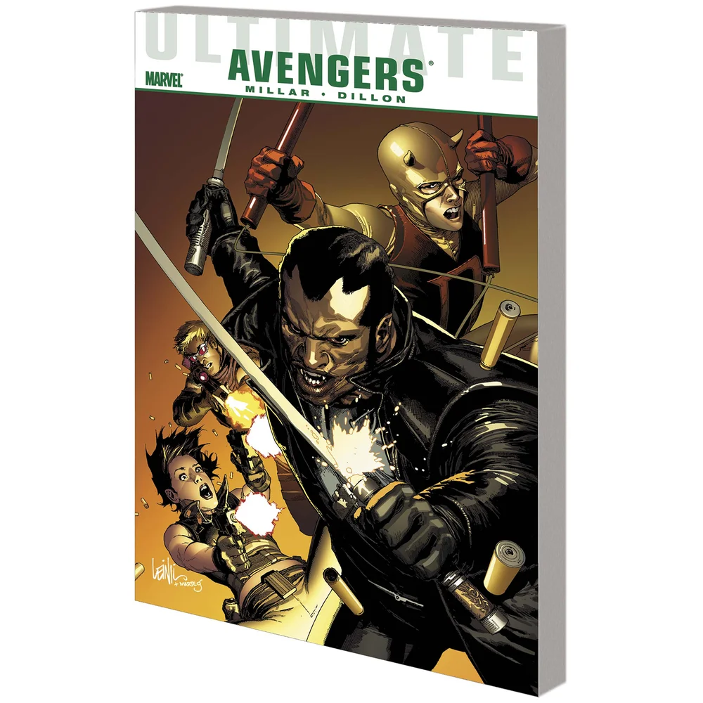 Marvel Comics Ultimate Comics Avengers Blade Vs Avengers Trade Paperback Graphic Novel Bild 1