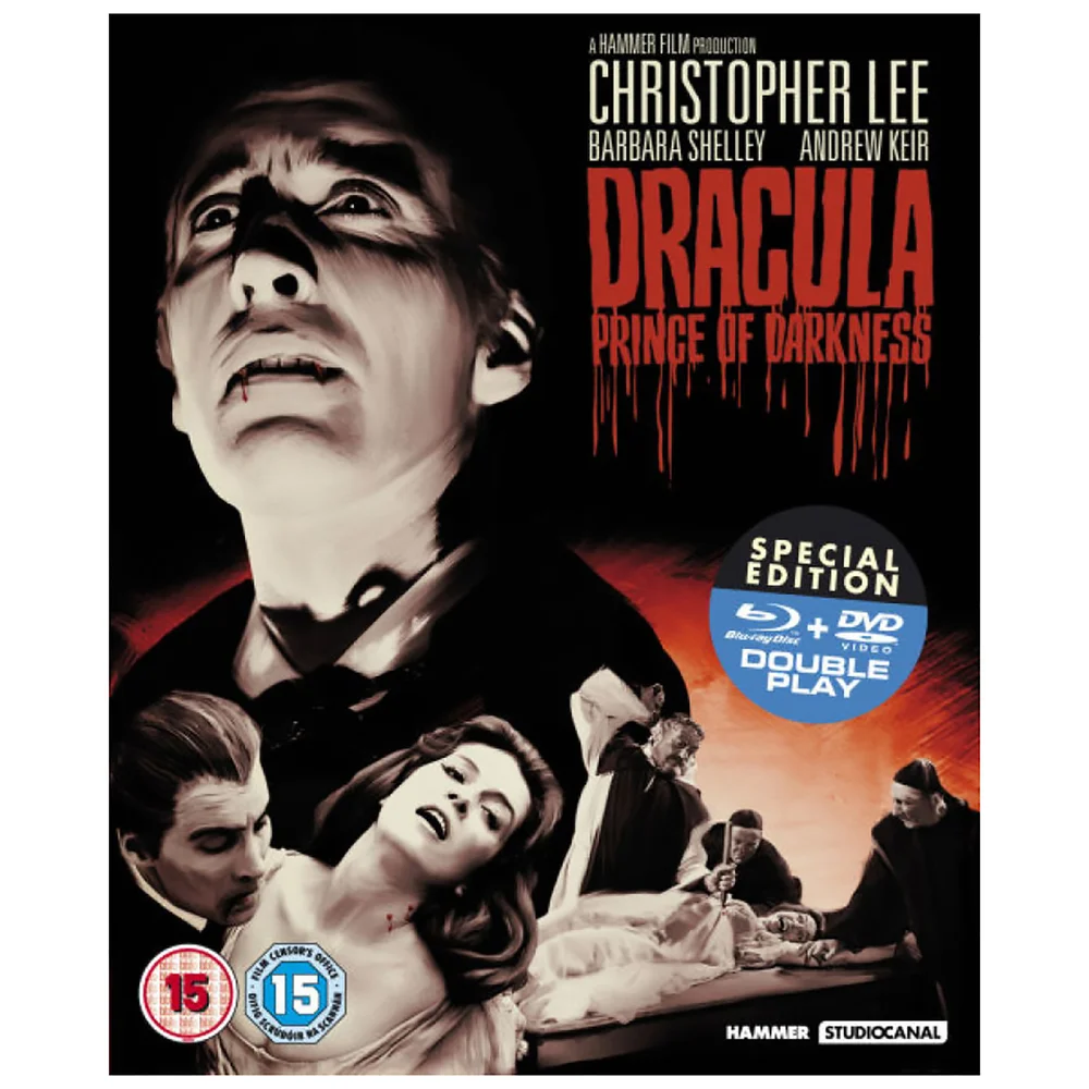Dracula Prince of Darkness - Double Play (Blu-Ray and DVD) Bild 1