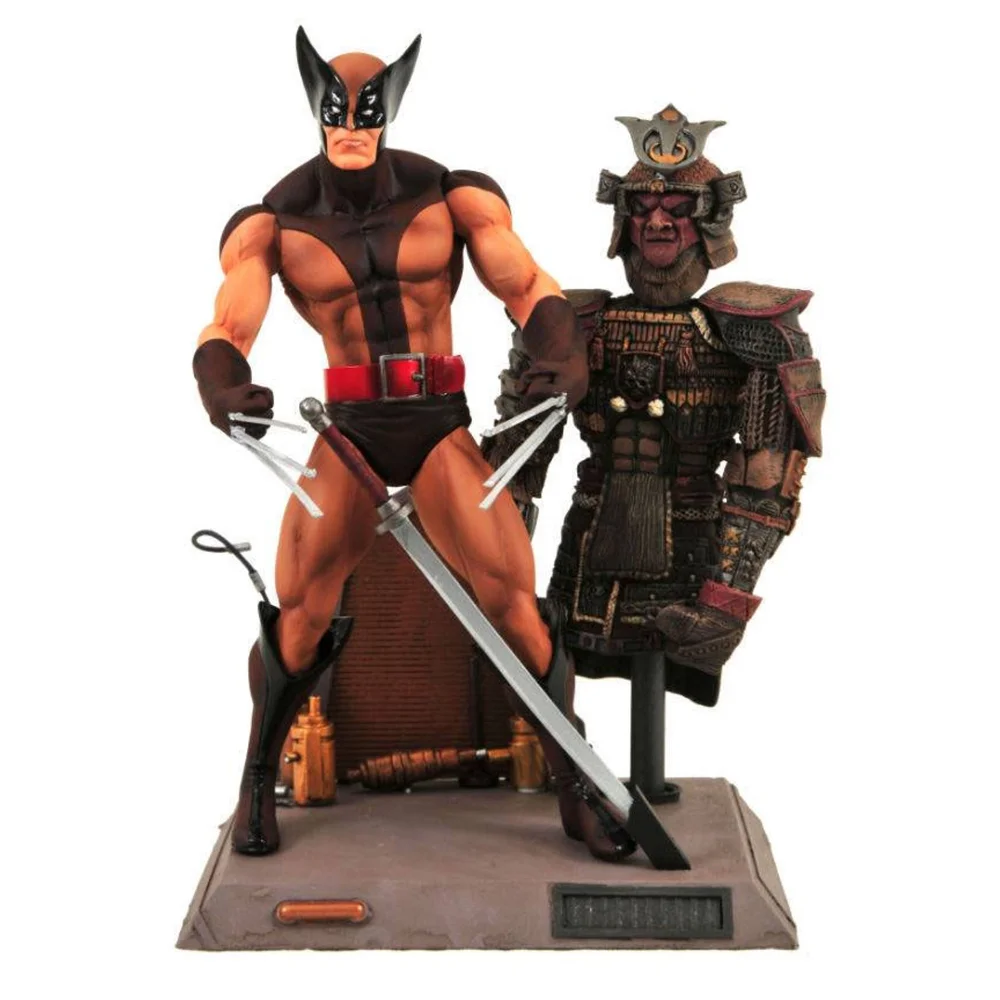 Diamond Select Marvel Select Actionfigur - Wolverine (Braunes Kostüm) Bild 1