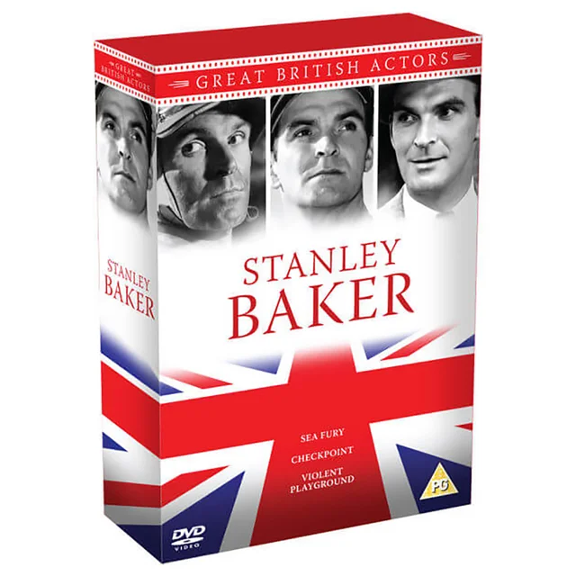 Stanley Baker Box Set - Violent Playground / Sea Fury / Checkpoint