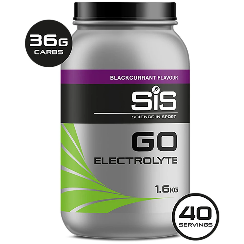 Science in Sport Go Electrolyte 1,6kg Tub - 1.6kg - Gefäss - Schwarze Johannisbeere Bild 1