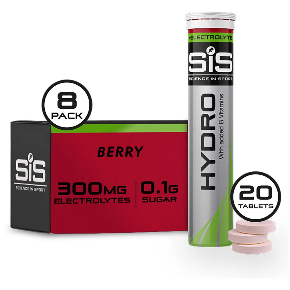 Science in Sport Go Hydro Getränke Tabletten - 20 Stück - Beere Bild 1