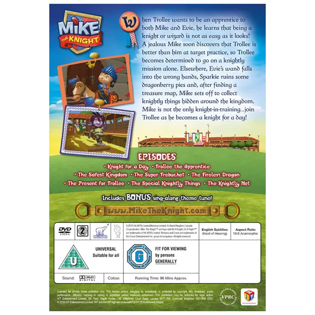 Mike The Knight: A Knight for a Day