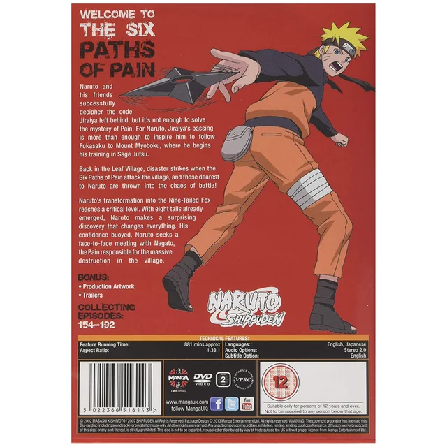 Naruto Shippuden - Vollständige Serie 4: Episoden 154-192