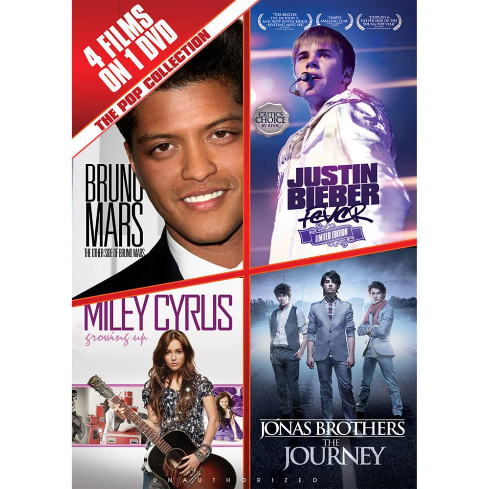 The Pop Collection: Bruno Mars, Justin Bieber, Miley Cyrus and The Jonas Brothers Bild 1