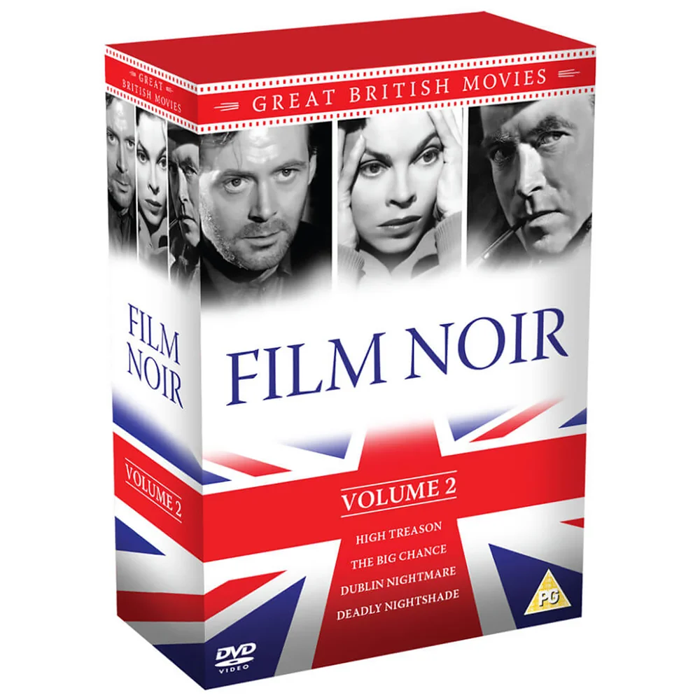 Fim Noir Box-Set - Band 2: Tödlicher Nachtschatten / Die große Chance / Dublin Nightmare / Hochverrat Bild 1