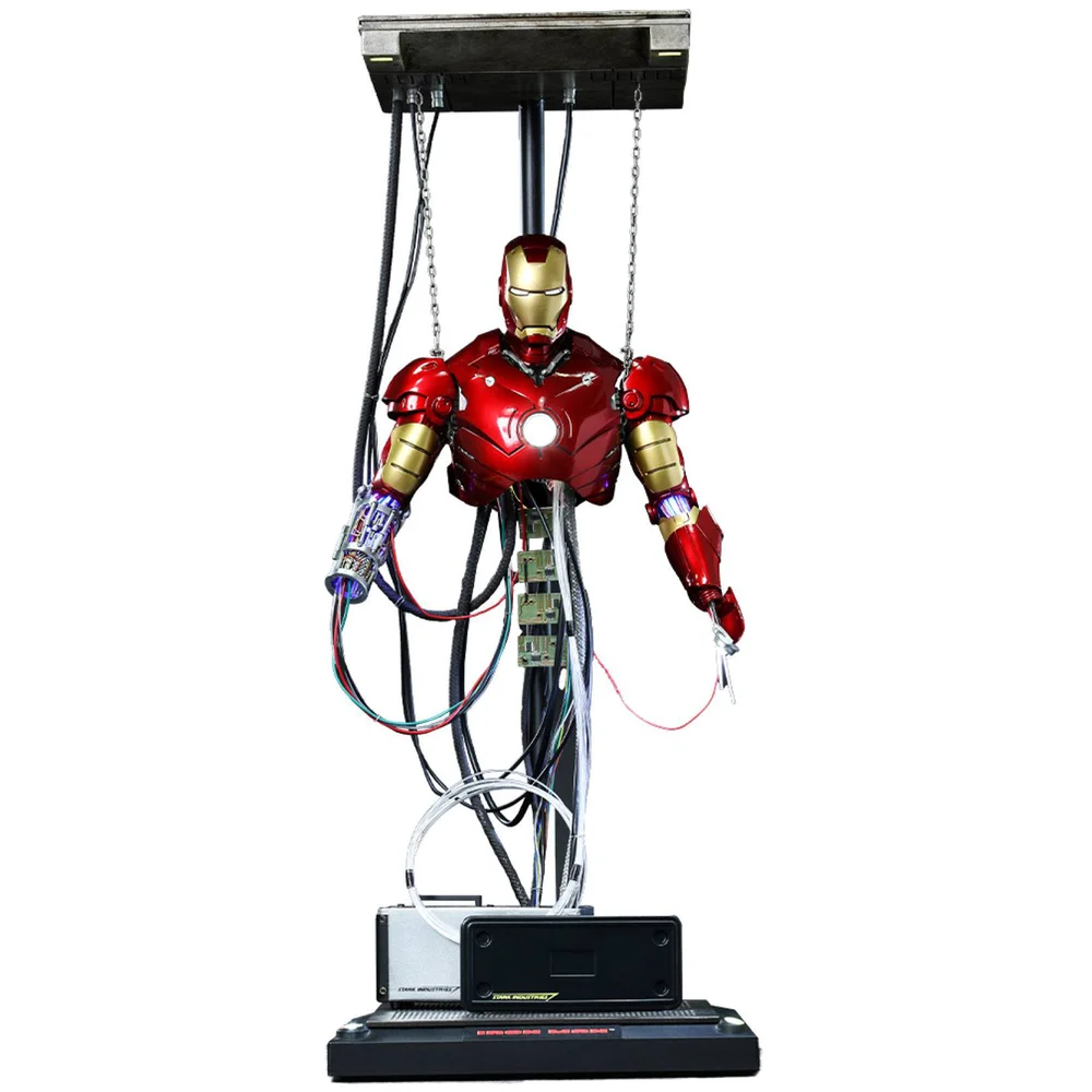 Hot Toys Marvel Iron Man Mark III Construction 1:6 Scale Figure Bild 1
