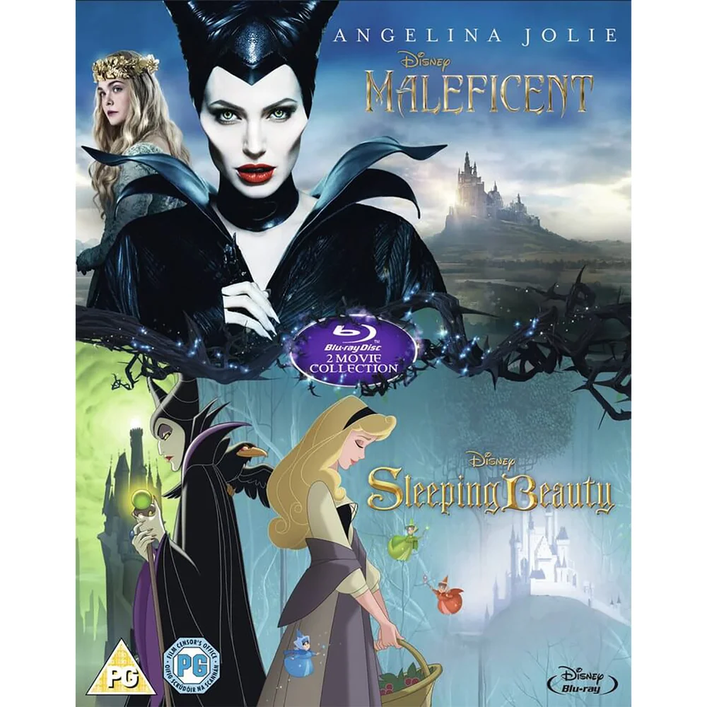 Doppelpack Maleficent – Die dunkle Fee/Dornröschen Bild 1