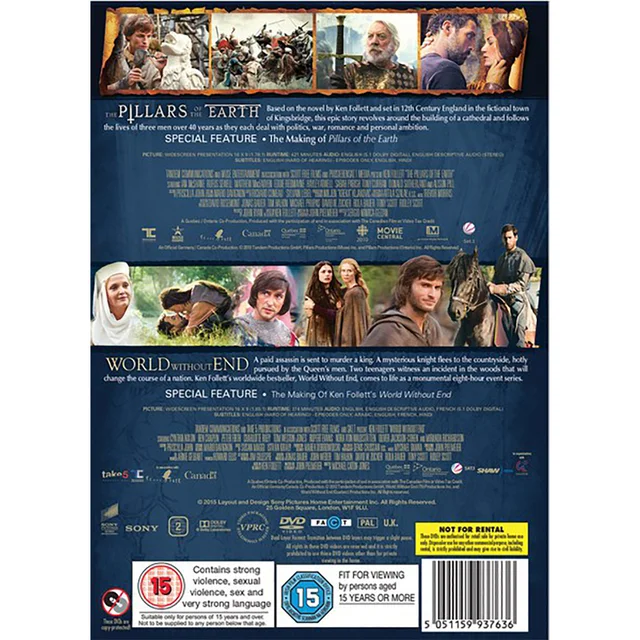 Pillars Of Earth / World Without End