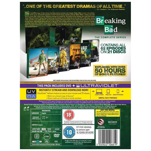 Breaking Bad: Die komplette Serie