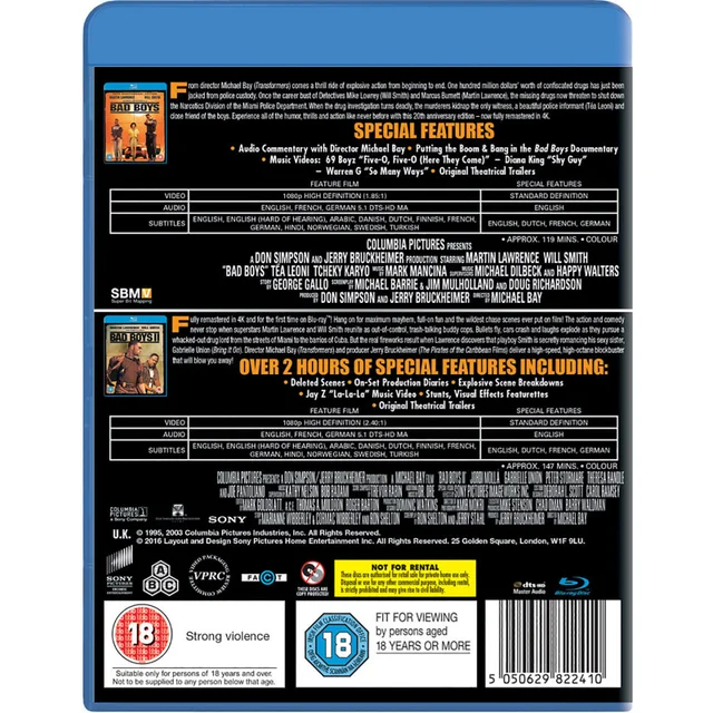 Bad Boys / Bad Boys II - 20-jähriges Jubiläum