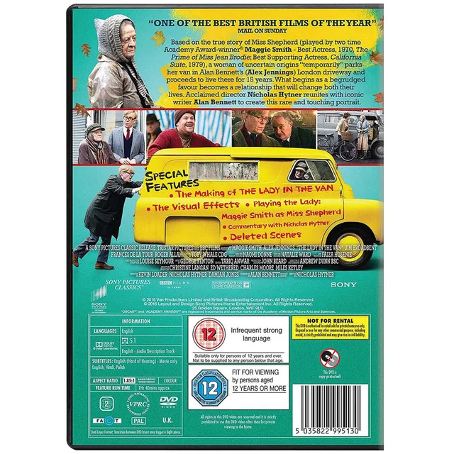 Die Dame im Lieferwagen