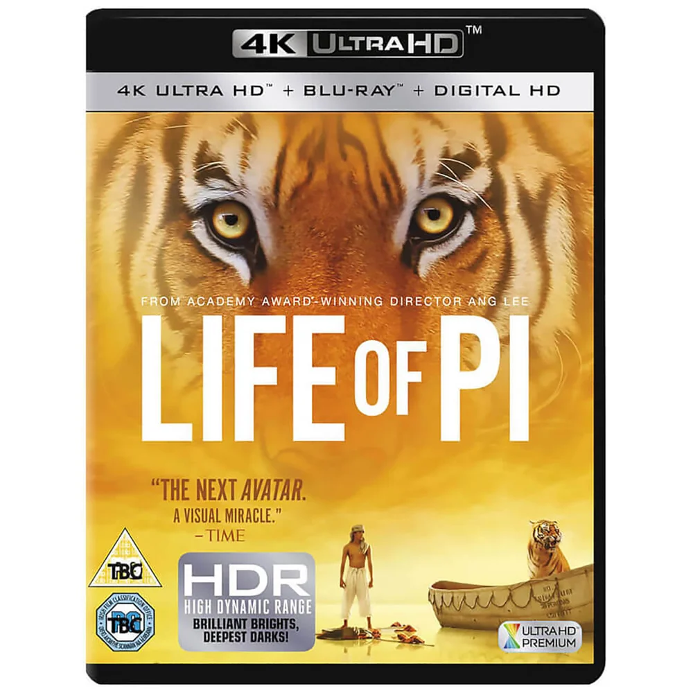 Life of Pi: Schiffbruch mit Tiger - 4K Ultra HD Bild 1