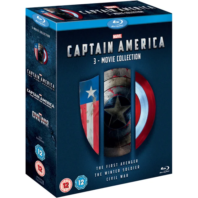 Captain America 1-3 Box-Set