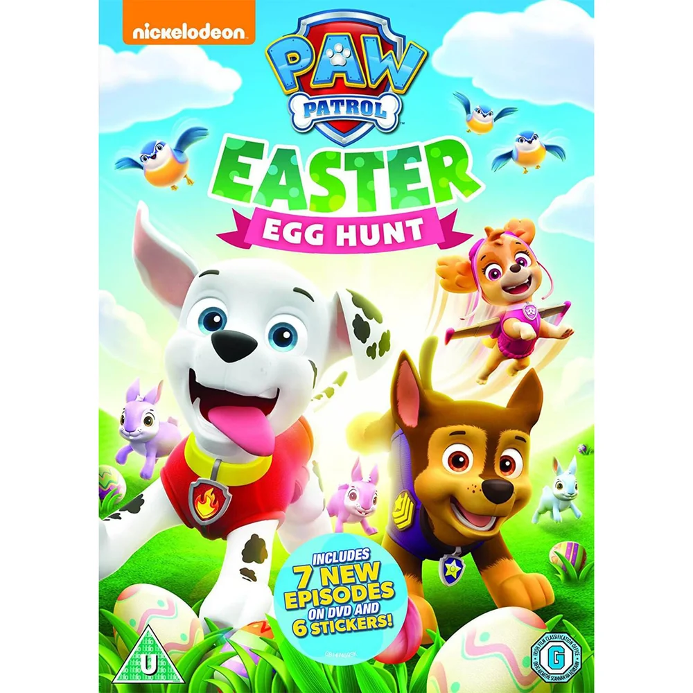 Paw Patrol: Ostereiersuche + Stickerbogen - Stickerbogen Version Bild 1