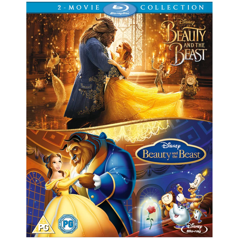 Beauty & The Beast Live Action/Animated Doublepack Bild 1