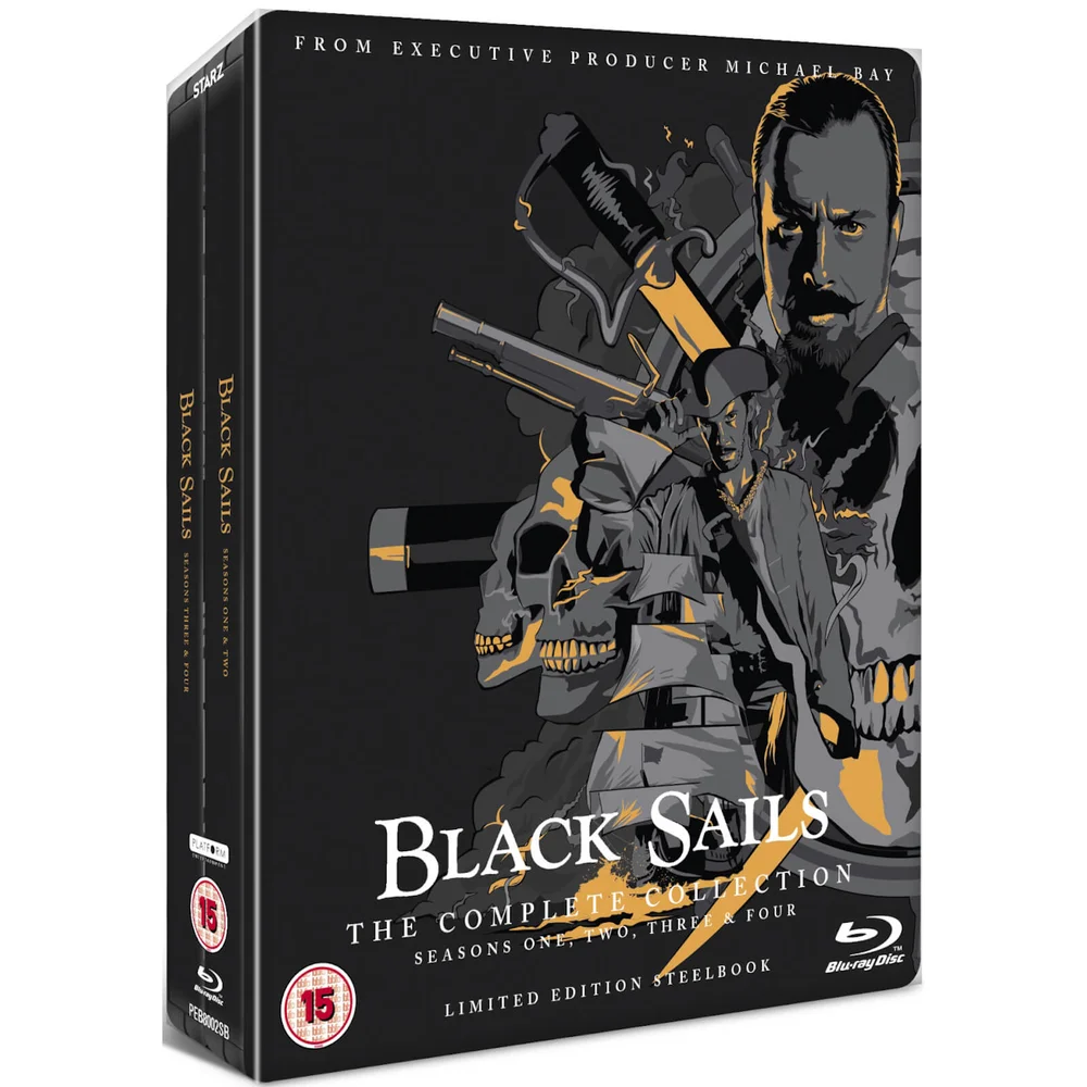 Black Sails: 1-4 - Limited Edition Steelbook Bild 1