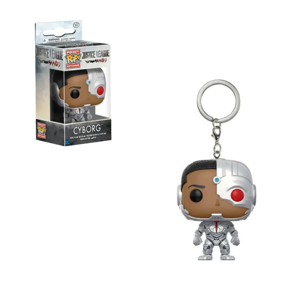 Justice League Cyborg Pop! Schlüsselanhänger Bild 1