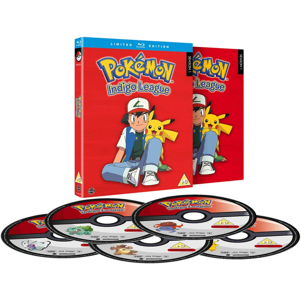 Pokemon Indigo Liga - Staffel 1 Box Set Bild 1