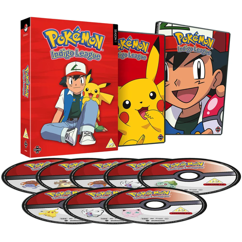 Pokemon Indigo Liga - Staffel 1 Box Set Bild 1