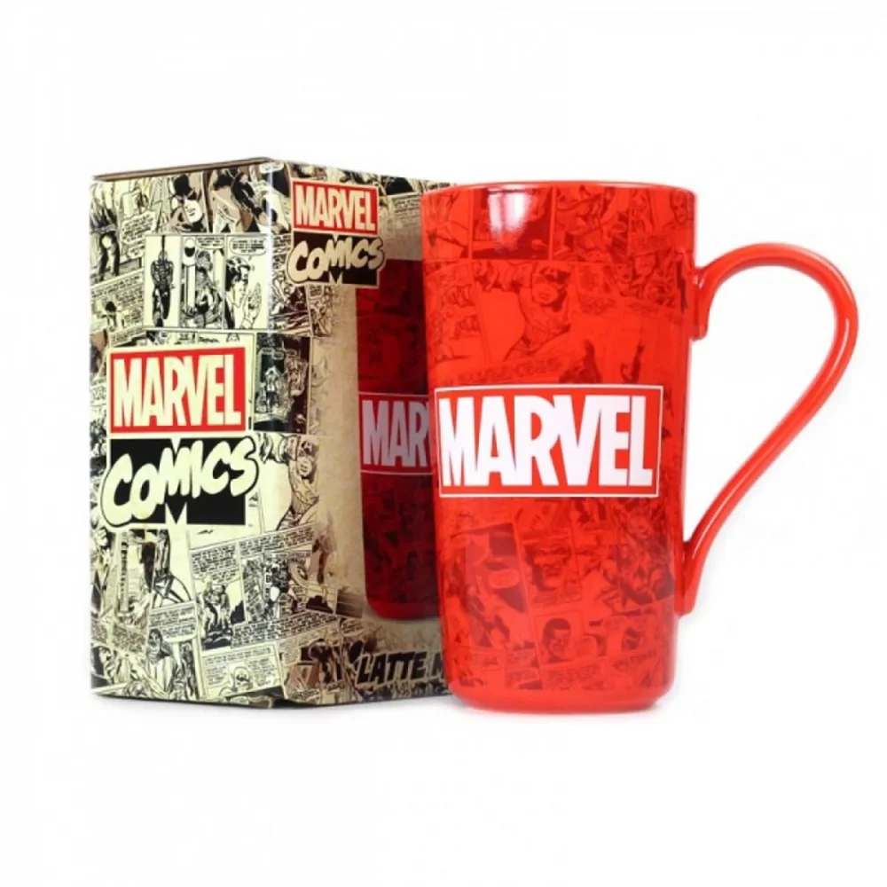 Mug Latte Boxed - Marvel Marvel Logo Bild 1