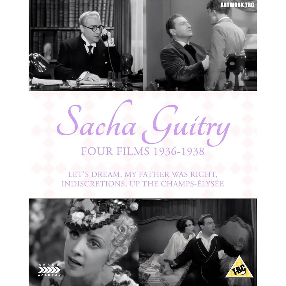 Sacha Guitry: Vier Filme 1936-1938 (Limitierte Ausgabe) Bild 1