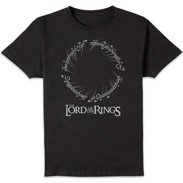 The Lord Of The Rings Men's T-Shirt in Black