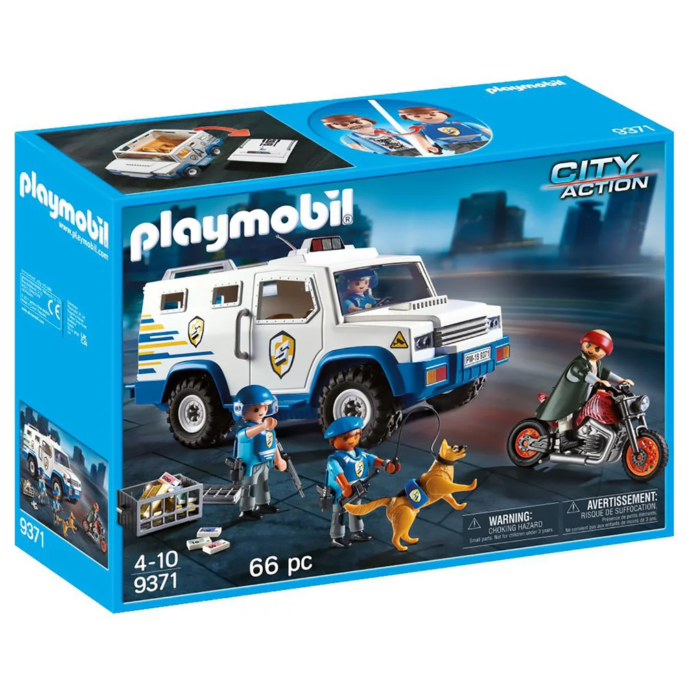 Playmobil Geldtransporter (9371) Bild 1